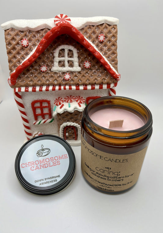 Caring | Vanilla Berry Scented Candle | 6 oz | Crackling Wood Wick